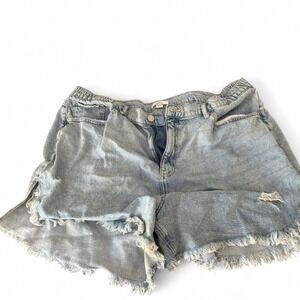 RARE!!!! Forever 21+ blue denim shorts Size 18 Vintage Forever 21+